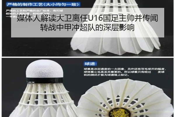媒体人解读大卫离任U16国足主帅并传闻转战中甲冲超队的深层影响